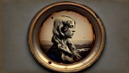 Daguerreotypie-Foto einer jungen Frau