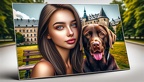 frau hund 004