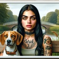 frau hund 012