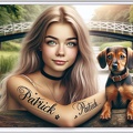 frau hund 017
