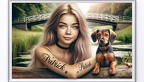 frau hund 017