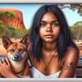 frau hund 024
