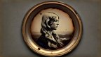 Daguerreotypie-Foto einer jungen Frau