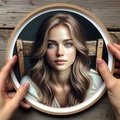Portrait einer jungen Frau