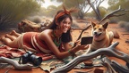 Aboriginal-Ureinwohnerinnen-058