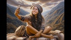 Frau-macht-Selfie-070