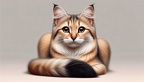 Falbkatze afrikanische Wildkatze