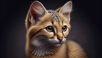 Falbkatze afrikanische Wildkatze