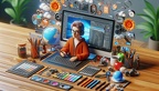 Skype Live Chat Café